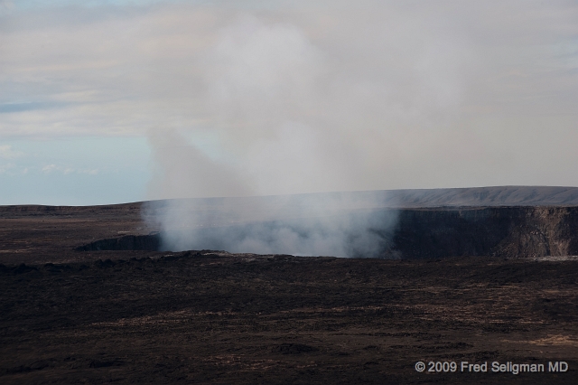 20091103_085639D3.jpg - Steam from Kilauea Caldera, Volcano National Park, Hawaii