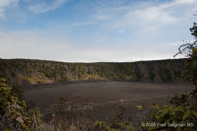 20091103_105450D3.jpg - Kilauea Caldera, Volcano National Park, Hawaii  (Good photo to view GPS satellite view and location of lava flows_