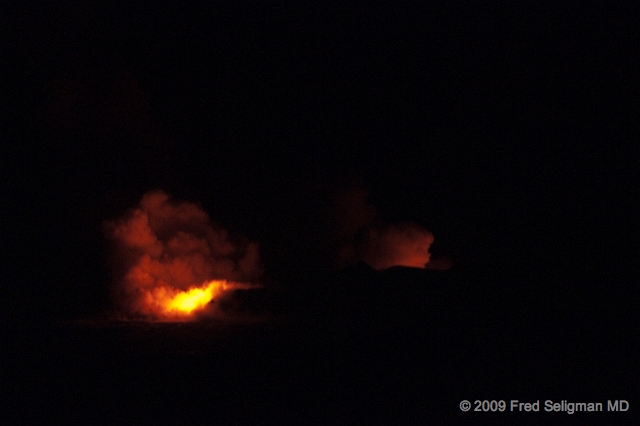 20091103_184437D3.jpg - Volcano Fire, Volano Vational Park, end of Rt 130