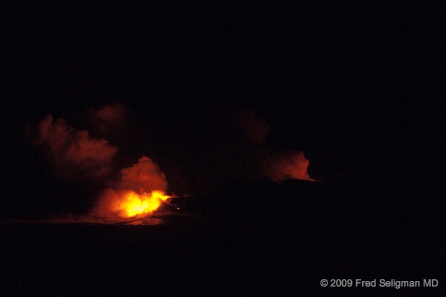 20091103_185141D3.jpg - Volcano Fire, Volano Vational Park, end of Rt 130