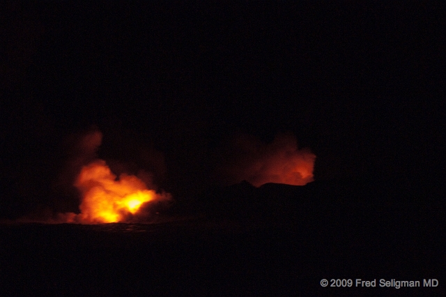 20091103_185212D3.jpg - Volcano Fire, Volano Vational Park, end of Rt 130