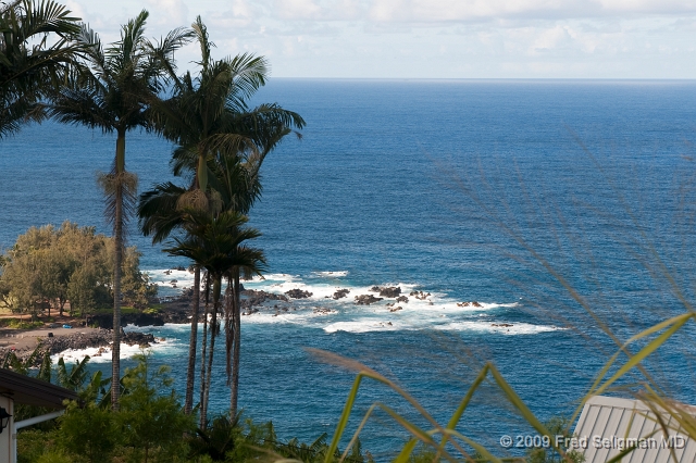 20091104_145610D300.jpg - Looking down at Laupahoehoe Point where 21schoolchildren drowned drom the tsunami of 1946