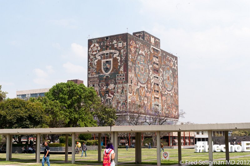 194 20170306_131101 D3S.jpg - Central Library, is the main library in the Ciudad Universitaria Campus of the National Autonomous University of Mexico (UNAM).