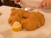 20170902 202500 RX-100M4  Wiener schnitzel sometimes spelled Wienerschnitzel, as in Switzerland, is a type of schnitzel made of a thin, breaded, pan-fried veal cutlet. It is one of the best known specialities of Viennese cuisine, and one of the national dishes of Austria : Vienna