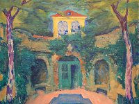 20170904 130740 RX-100M4  Koloman Moser, Yellow House in Landscape, 1911 : Vienna