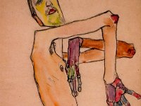 20170904 131932 RX-100M4  Egon Schiele. nude with crossed arms, 1908 : Vienna