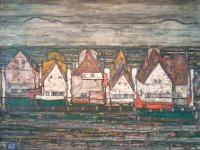 20170904 133546 RX-100M4  Egon Schiele, Houses by the Sea, 1914 : Vienna