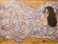 20170904 134124 RX-100M4  Egon Schiele, Reclining Woman, 1917 : Vienna