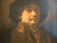 20170905 123050 RX-100M4  Rembrant Harmensz van Rijn, Self-Portrait in a Fur Coat with Gold Chain and Earring, about 1656/57 : Vienna