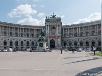 20170905 131322 RX-100M4  The Hofburg is a former imperial palace in the centre of Vienna, Austria. Built in the 13th century and expanded in the centuries since, the palace has been the seat of power of the Habsburg dynasty . : Vienna