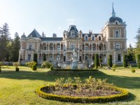 20170905 162654 RX-100M4  Hermesvilla is a palace in the Lainzer Tiergarten, in Vienna, a former hunting area for the Habsburg nobility. Emperor Franz Joseph I gave it to his wife Empress Elisabeth (nicknamed "Sisi"), (so she would stay in Vienna more often!!) and he called it the "castle of dreams.“ The name of the villa refers to a statue of Hermes made of white marble that is located in the garden of the villa. Today, the Hermesvilla is noted for its art and natural setting, and is used by the Vienna Museum for special exhibitions on cultural history.  The Palace was built in 1881.  It is about 10 miles SW of the center of Vienna.   A peaceful retreat from the busy city.  Although used for special occasions it is not open to the public.   This is what it says about itself. Opening hours. We don't have anything to show you here. Admission. We don't have anything to show you here. Rating. No reviews yet. : Vienna